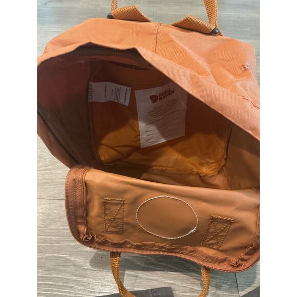 Fjallraven Kanken Mini Backpack Burnt Orange Gorpcore Canvas Bag Granola Scandi - Picture 7 of 10